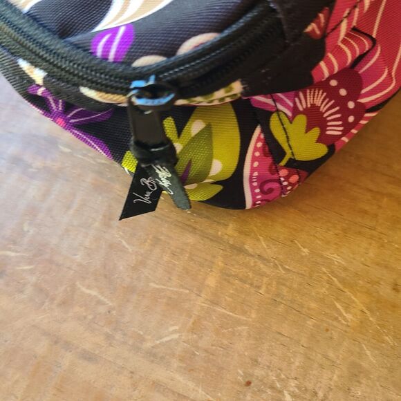 Vera Bradley Lighten Up Suitcase Style Lunch‎ Bag Pirouette Pink BRIGHT COLORS - Picture 4 of 7